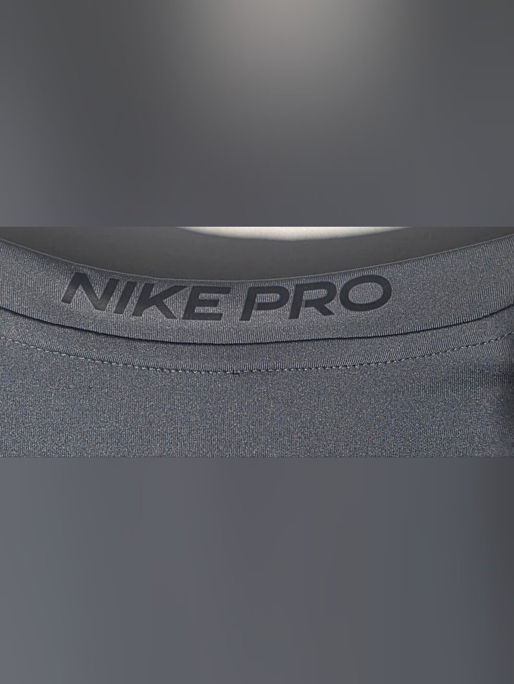 Nike Pro Men's Grey Performance Compression Top